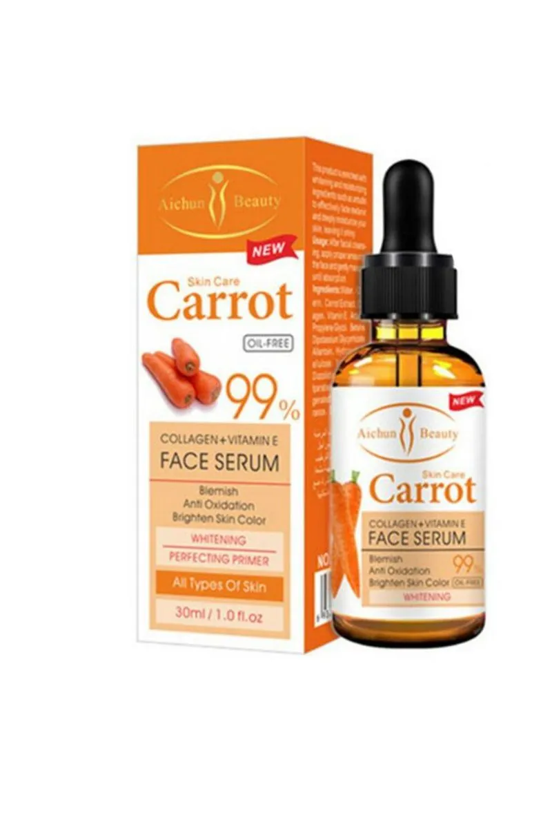 Pack of 2 Carrot Collagen +Vitamin E Face Serum ( 30 ml x 2)