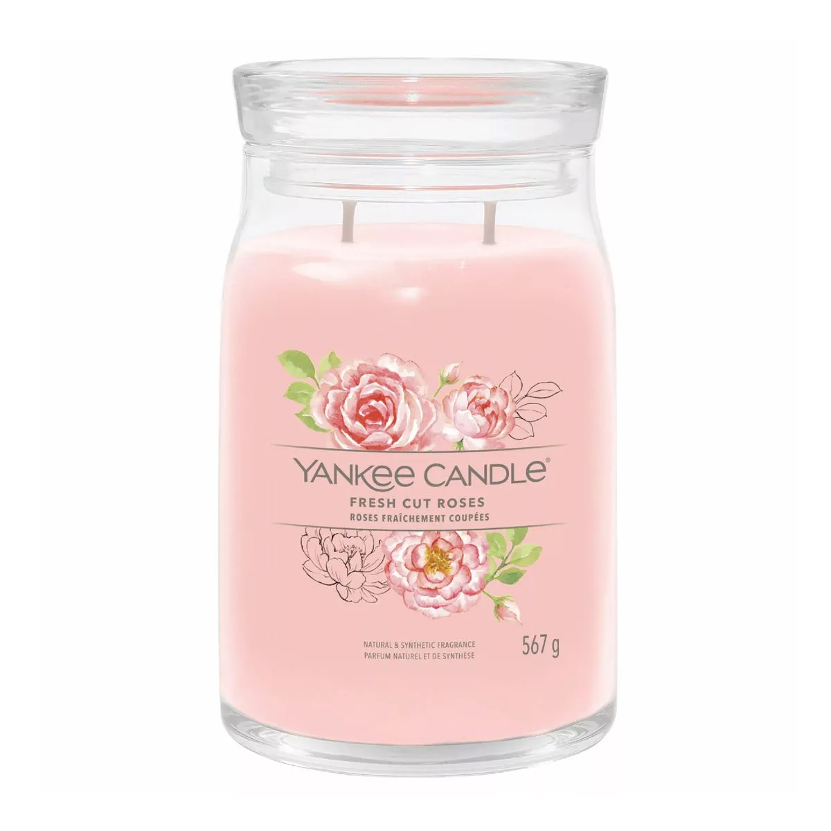 Yankee Candle - Signature Large Fresh Cut Roses