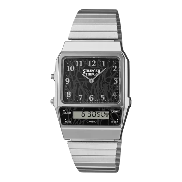 Casio - Stranger Things limited edition-Vintage- Unisex Silver