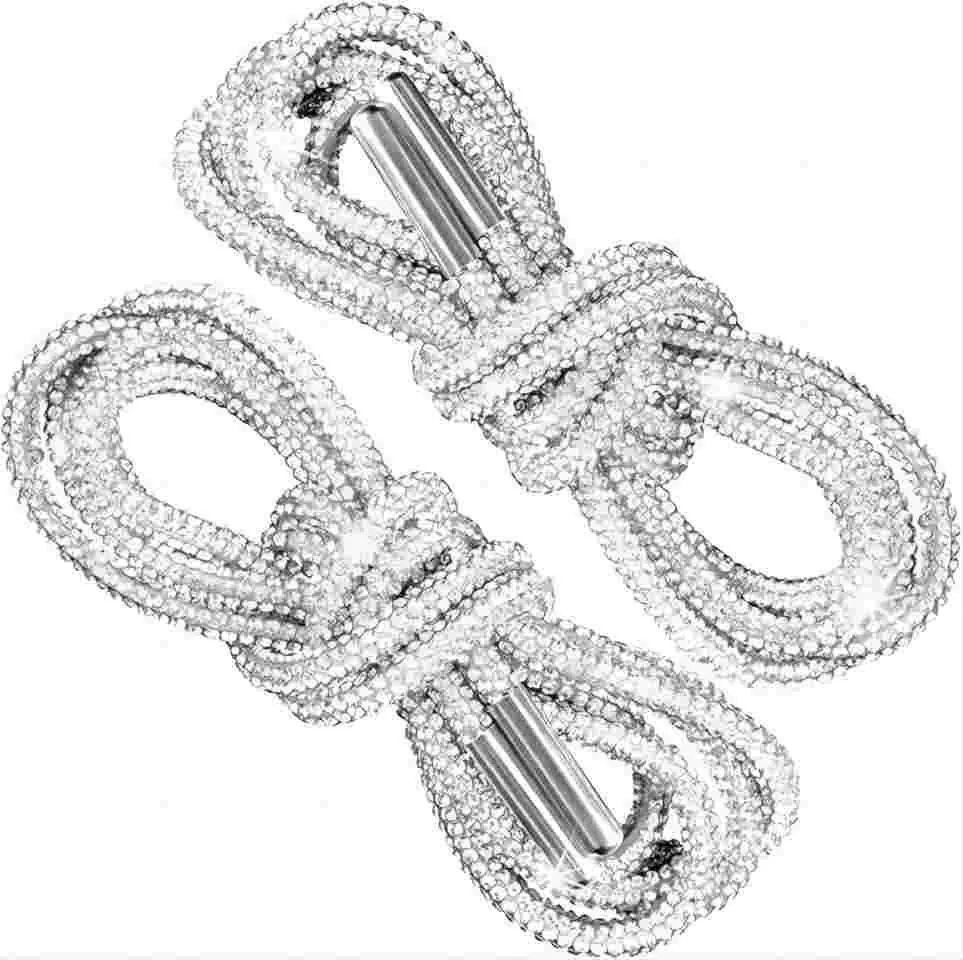 Rhinestone Shoelaces, Shiny Round Crystal Bling Laces for Sneakers