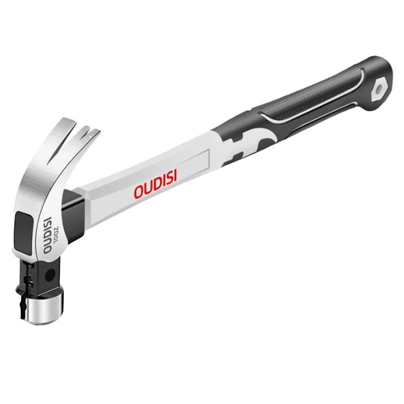 Claw Hammer With Stainless Steel Integrated Fiberglass Handle