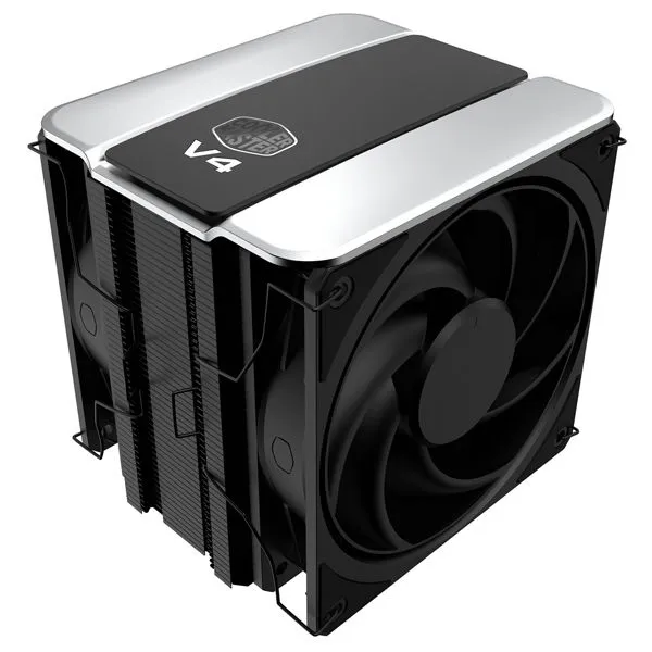 Cooler Master V4 Alpha 3DHP Black CPU Air Cooler W/ 2HeatPipe+2X120mm Fans