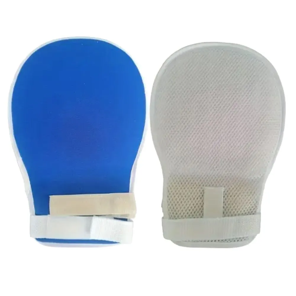 Health Breathable Anti-Scratch Dementia Restrain Gloves 2 Pieces - 27cm