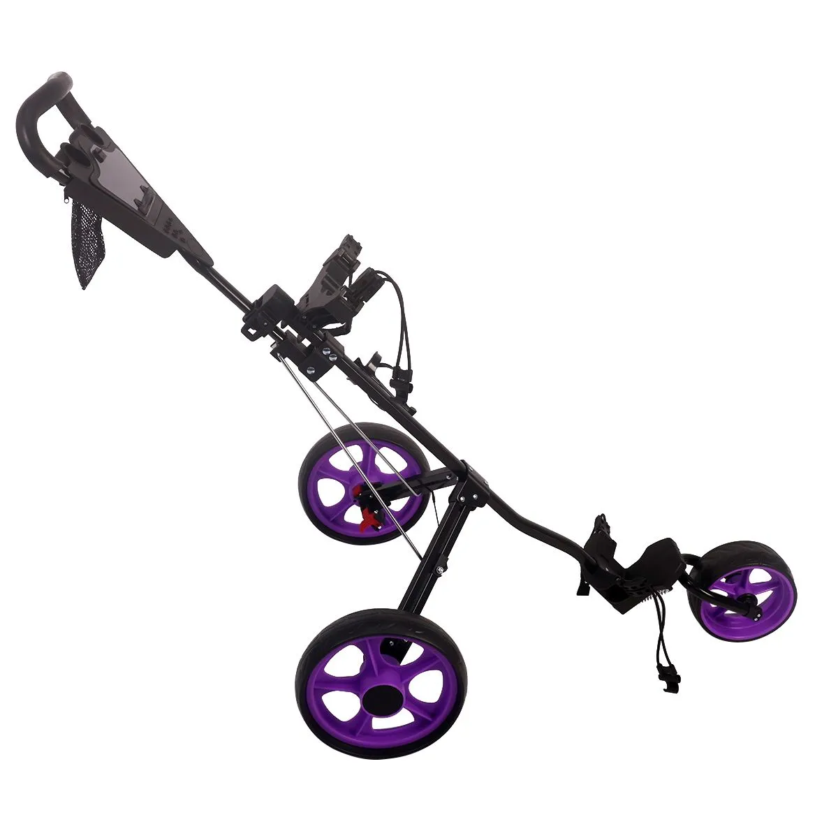 3 Wheel Golf Cart - Purple