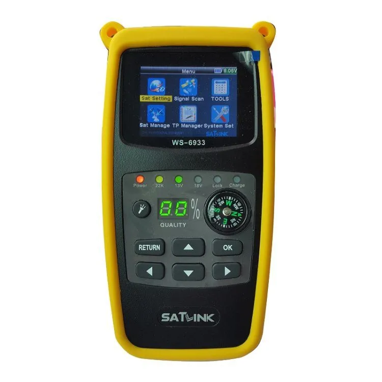 Satlink WS-6933 DVB-S2 FTA C&KU Band Digital Satellite Meter Finder