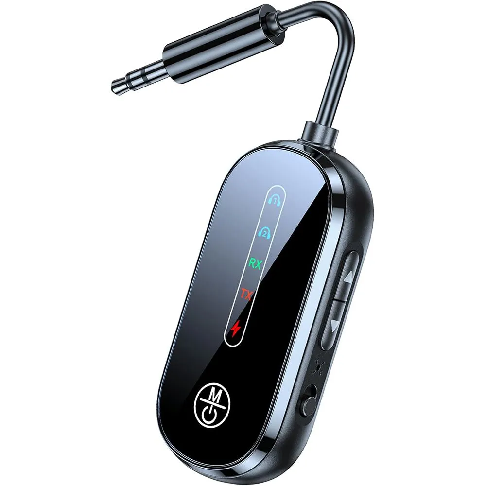 Wireless Bluetooth 5.4 Transmitter Receiver, Airplane Bluetooth Adapter