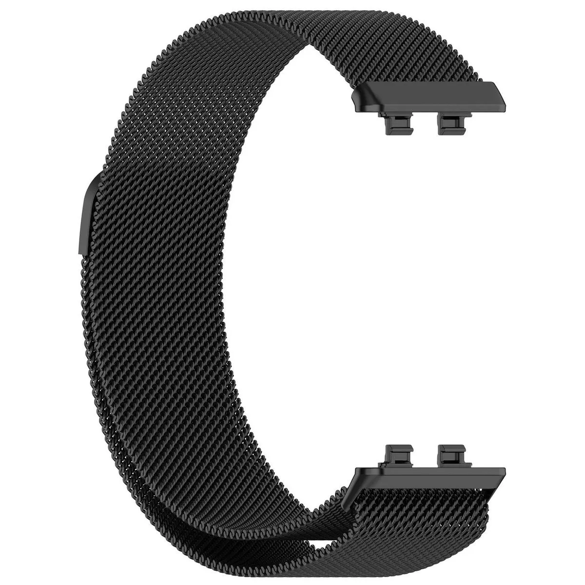 UGABUGA Milanese Watch Strap Compatible with Huawei Band 11 & Band 11 Pro - Black