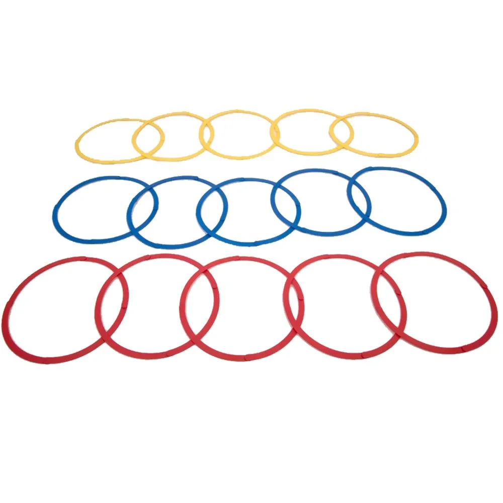 EDX Education Multi-Coloured Sorting Rings: 15 Rings
