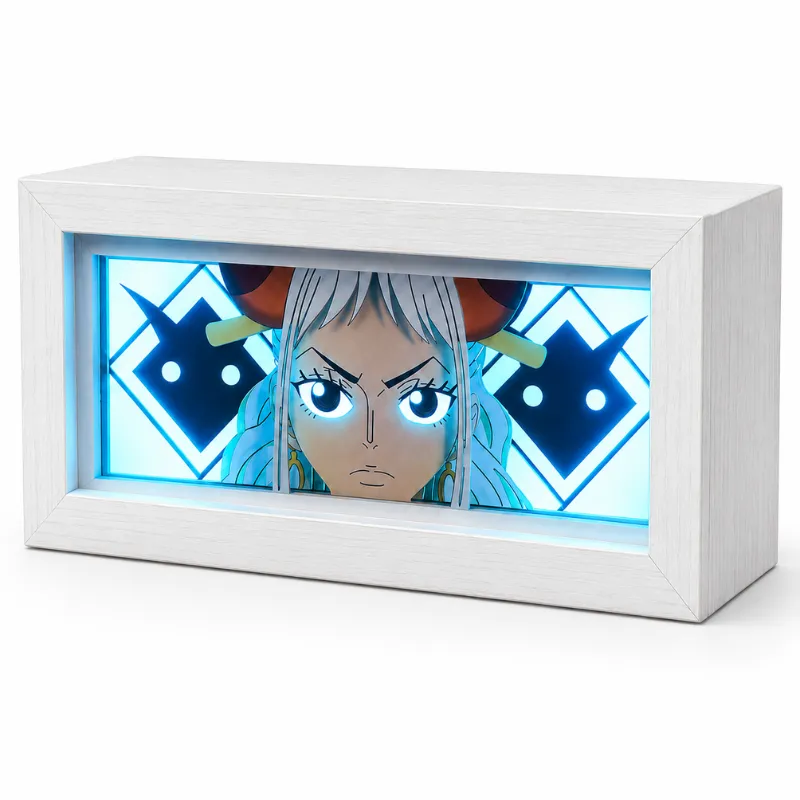 One Piece Yamato Anime LED Night Light Gift for Gamer Room Decor - 7 Colours - Touch Control