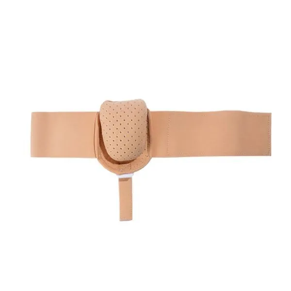 Inguinal Protector Hernia Belt Adult Unisex, for Men and Women - Brown