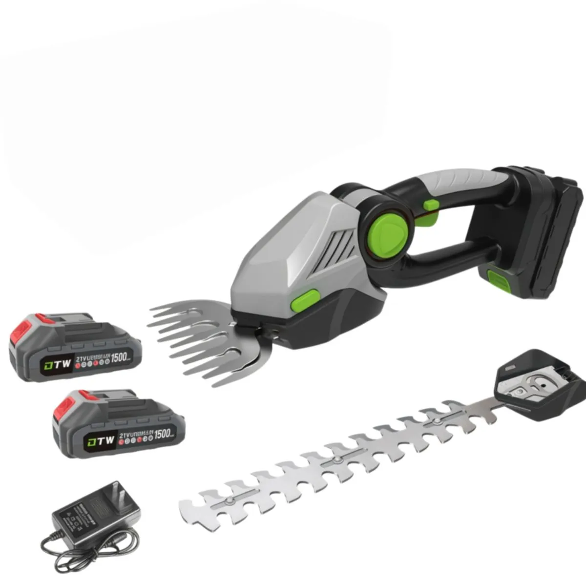 2-in-1 Cordless Hedge Trimmer - Electric Grass Shear - Makita Battery