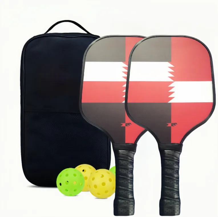Pickleball Tennis Set including Bats and Balls in a Carry Case - avulsion