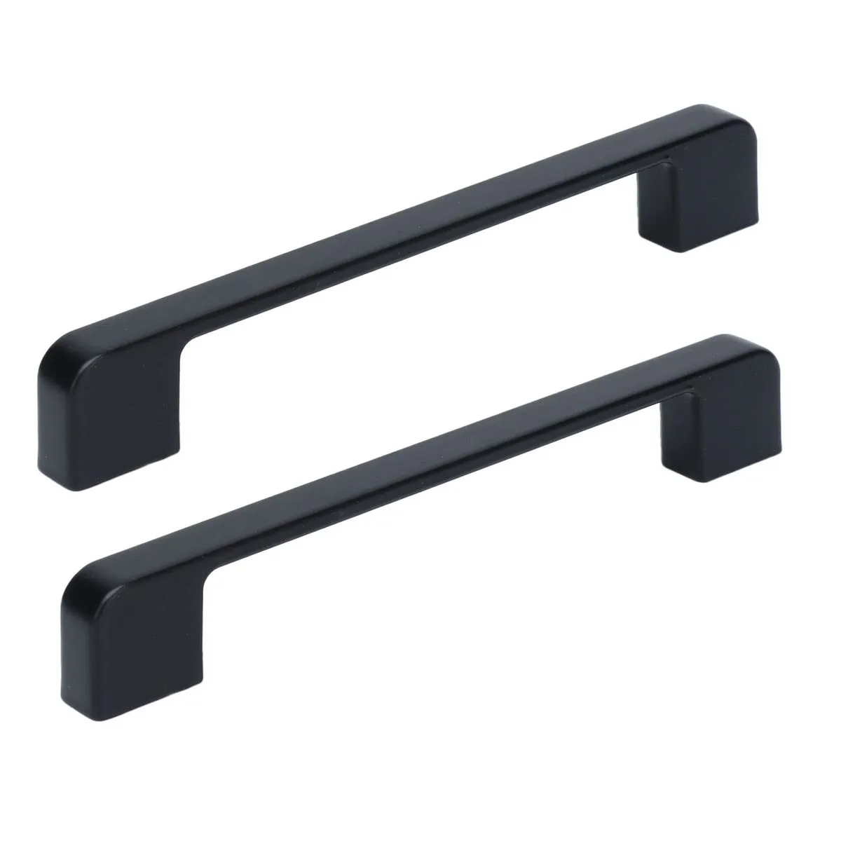 Black Zinc Cabinet Pulls for Kitchen Drawers