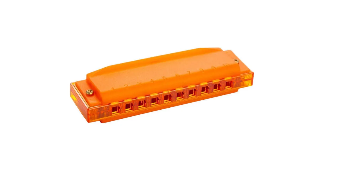 Hohner Kids Happy Harp C Harmonica - Orange