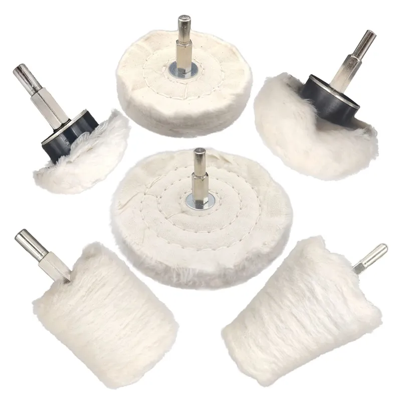 Buffing Wheel for Drill Buffing Pad Polishing Wheel Kits Wheel Shaped Polis