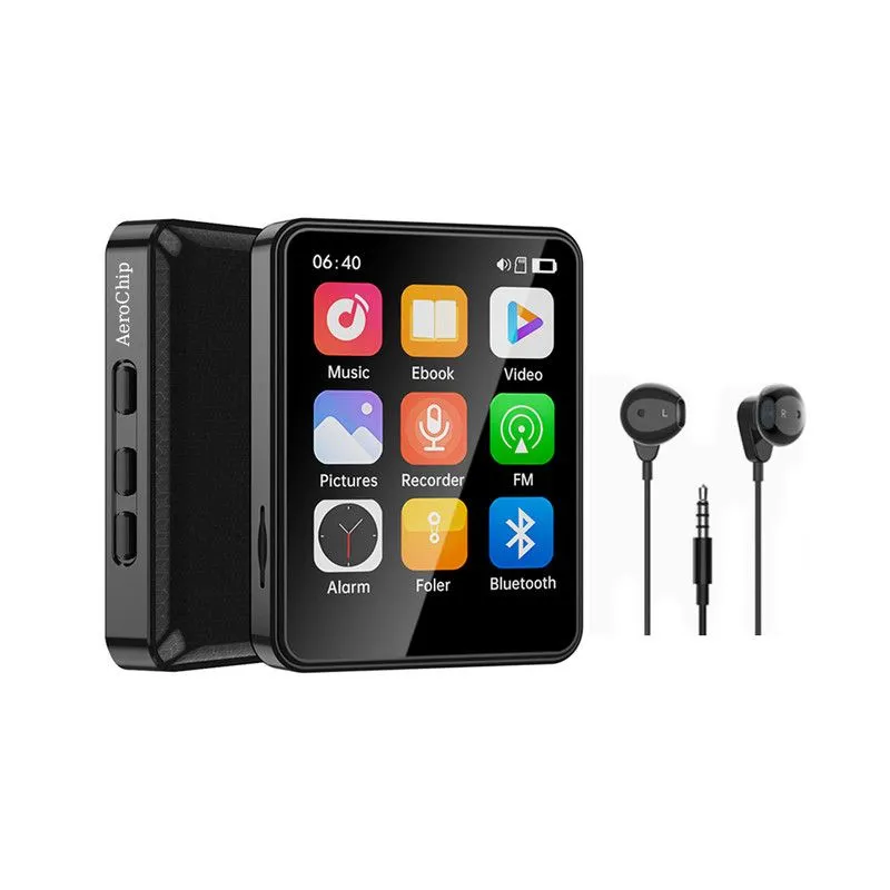 64GB MP3 Player with Bluetooth 5.0,Portable MP3 Player with Speaker