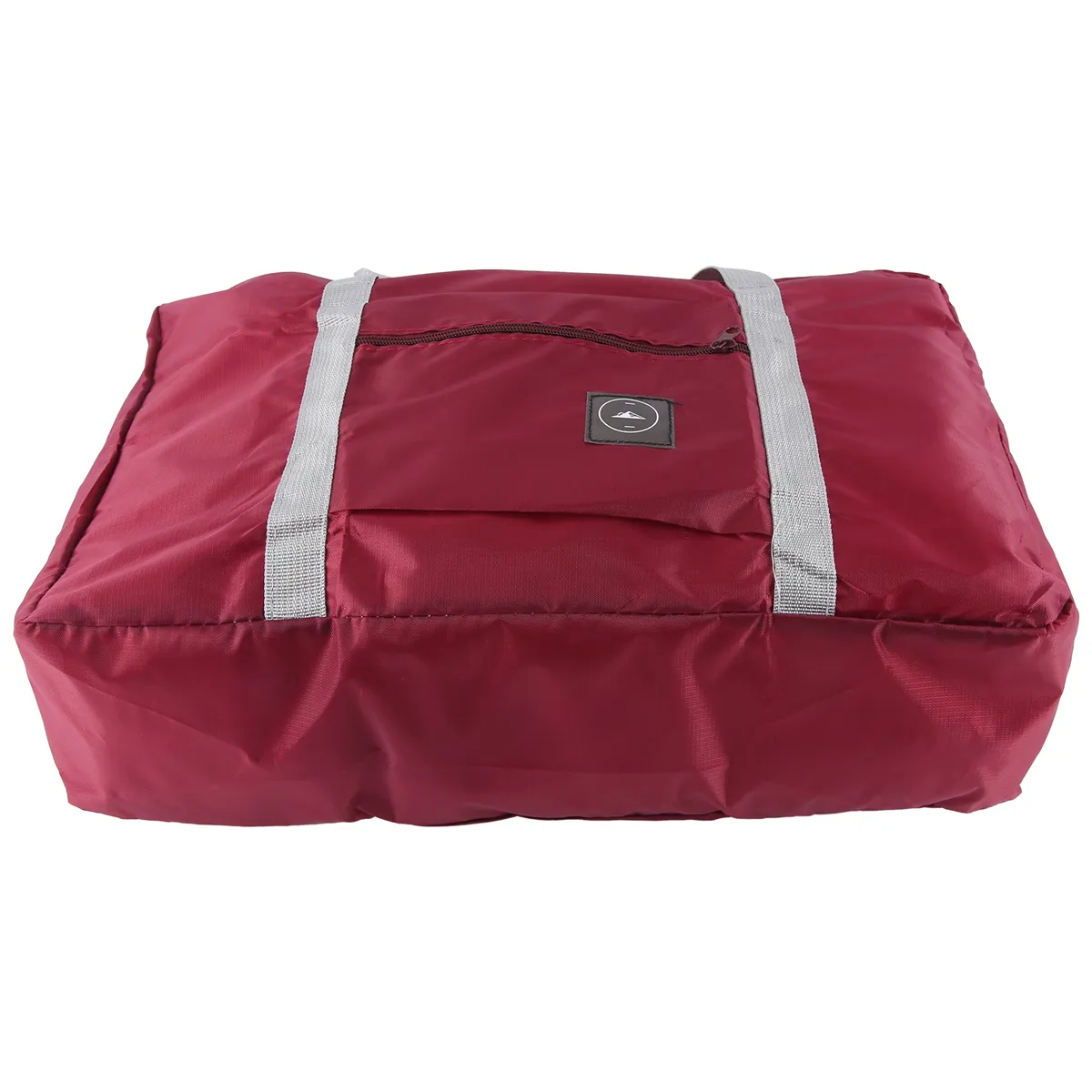 Folding Waterproof Luggage Storage Bags Travel Handbag Burgundy
