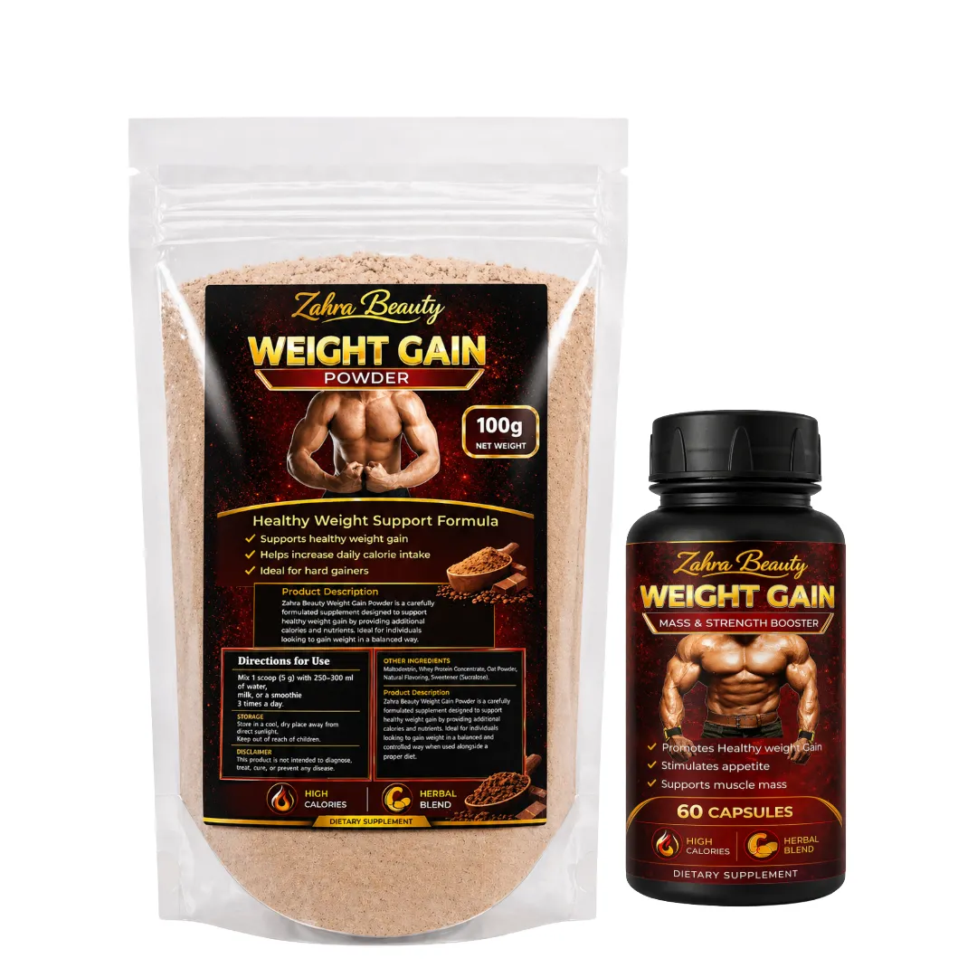 Weight Gain Powder and Weight Gain Capsules for Hard Gainers