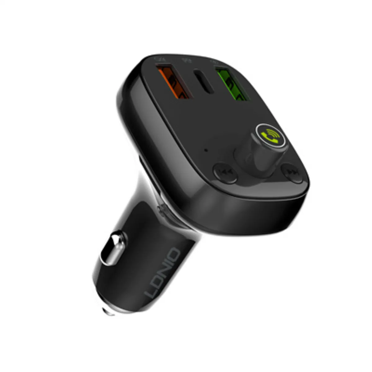 LDNIO Bluetooth FM Transmitter Triple USB Charger/USB-C PD/QC 4.0+ / Auto