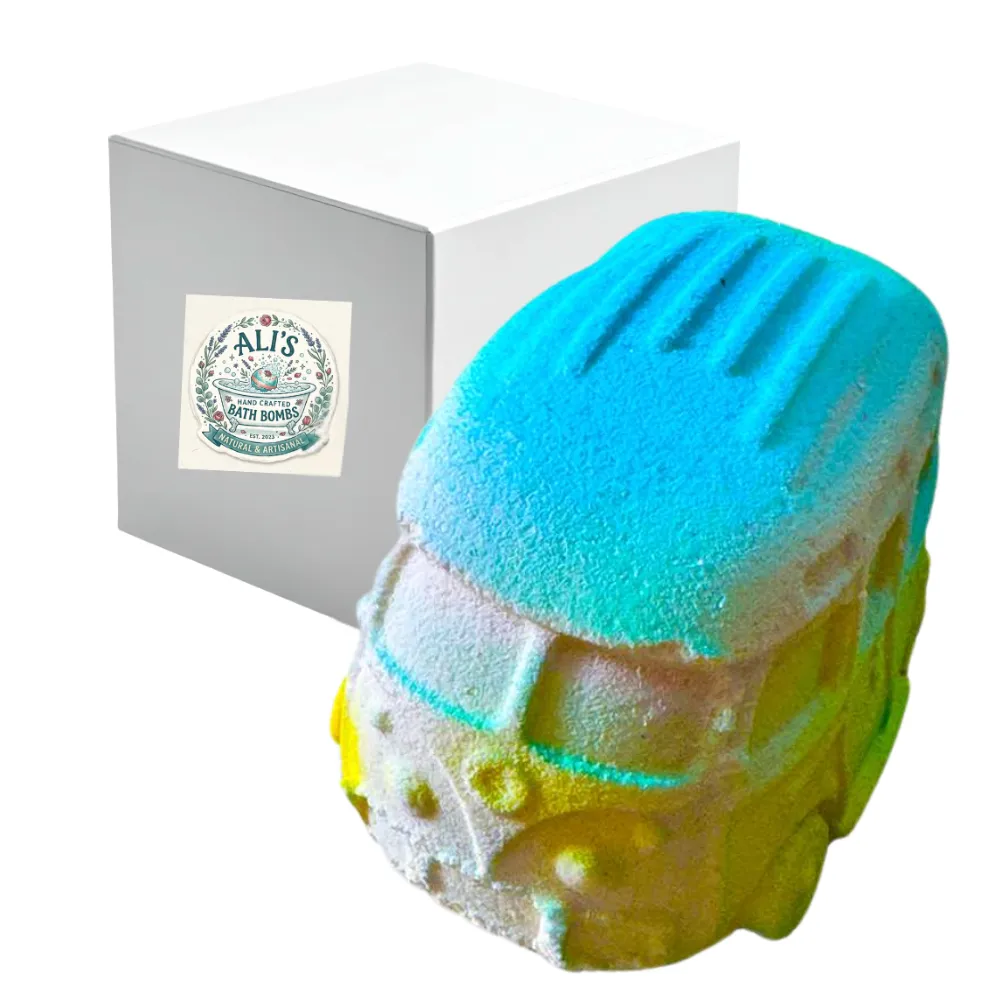 Ali's Hand Crafted Huge Shaped Scented Bath Bomb for Kids (Single) - Combi