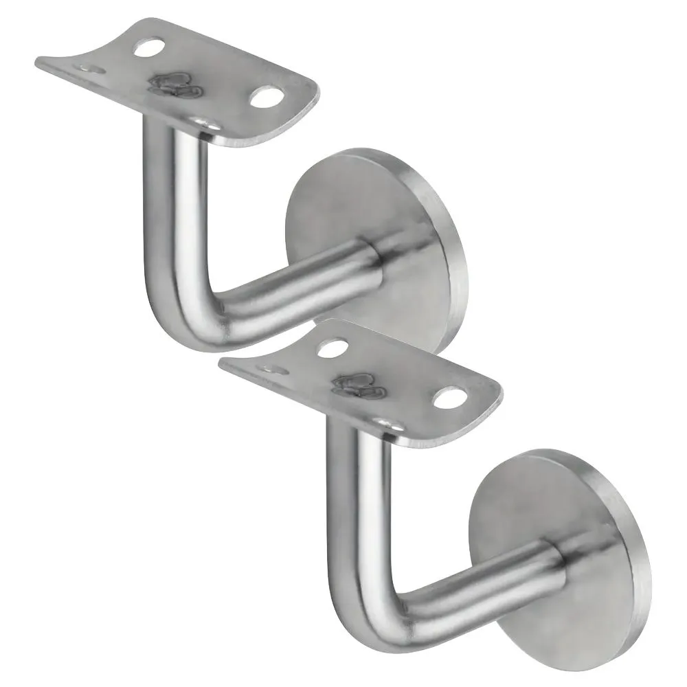 Tool 2 Pieces Handrail Support Stair Brackets - 8cm