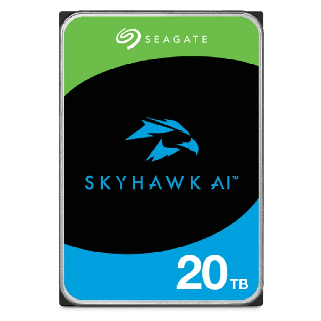 Seagate SkyHawk AI 16TB 3.5" Surveillance HDD - 7200RPM, SATA III