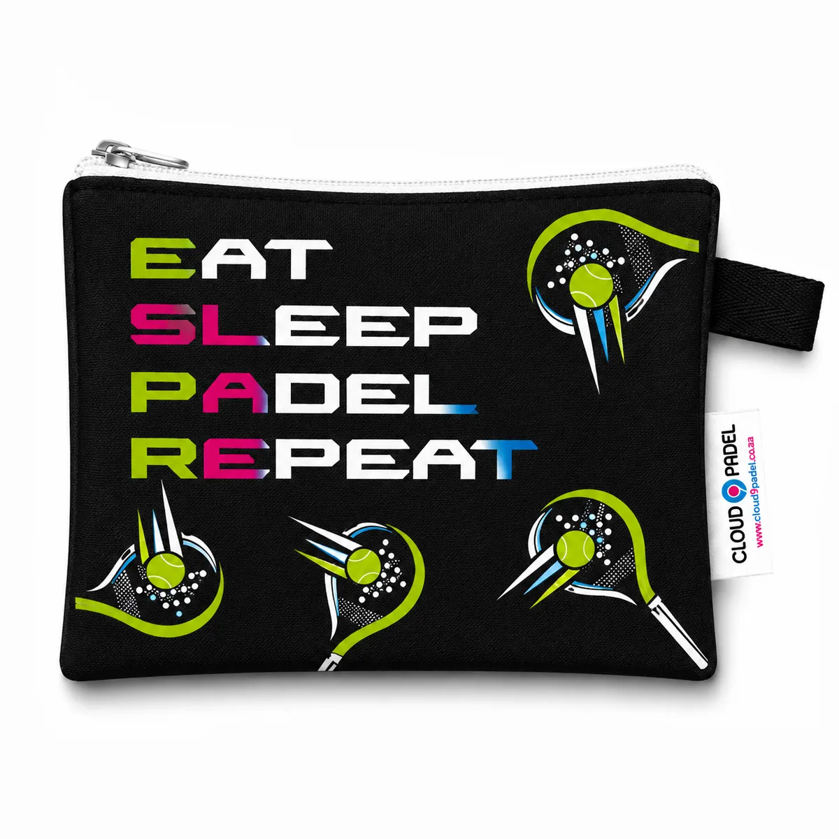 Padel Accessory Bag - Eat Sleep Padel Repeat