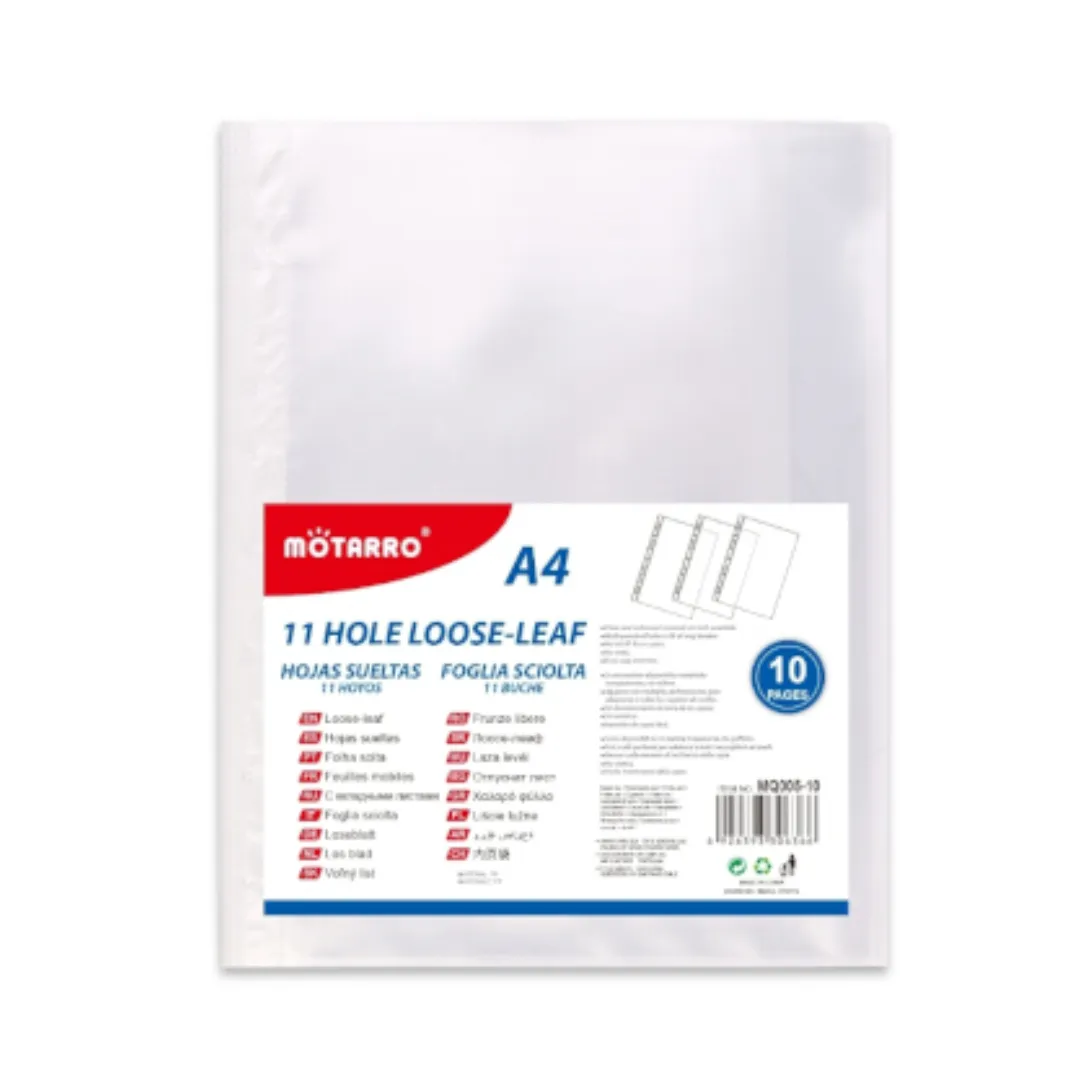 Motarro Loose Sleeves 10 Pages