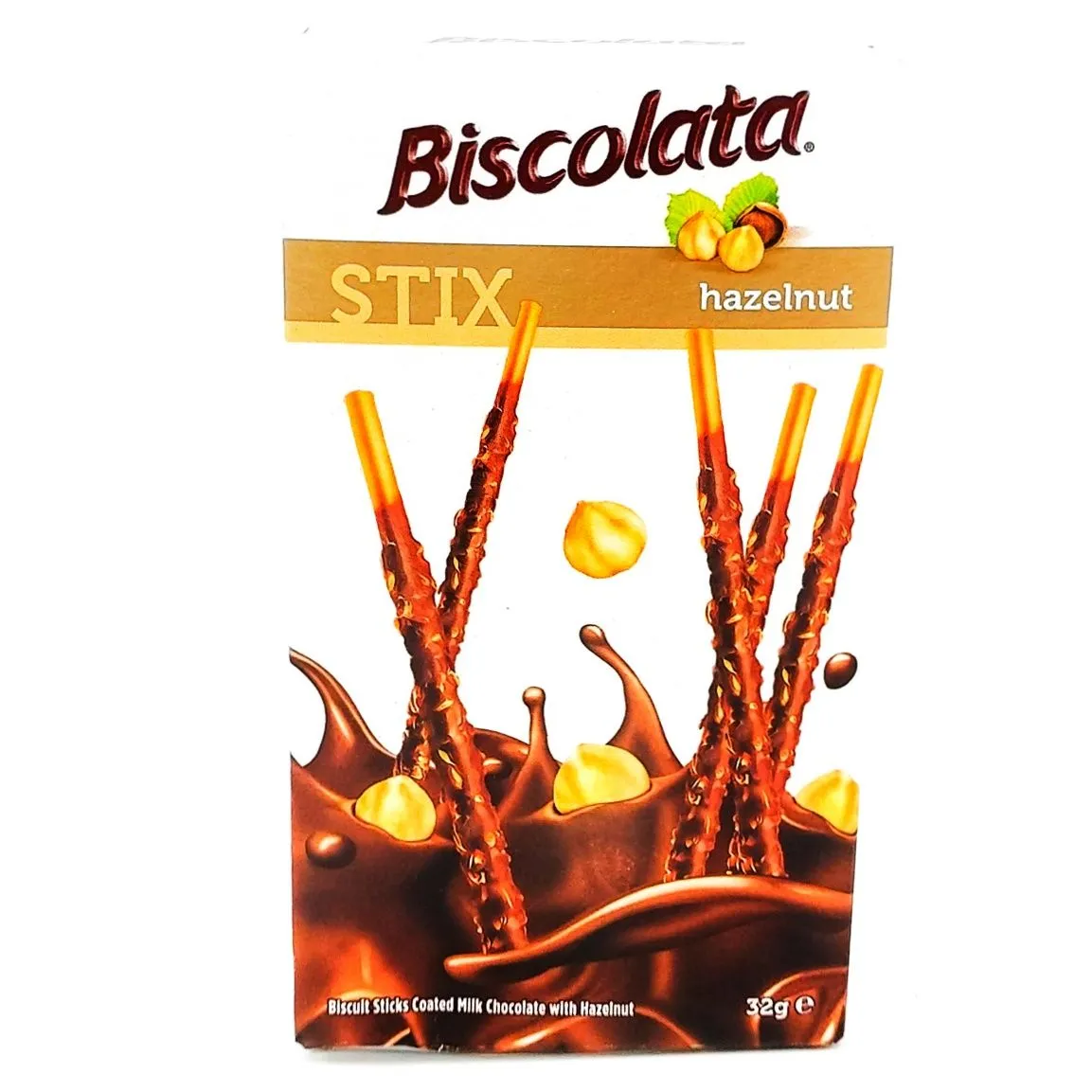 Biscolata Hazelnut Stix (12 Pack)
