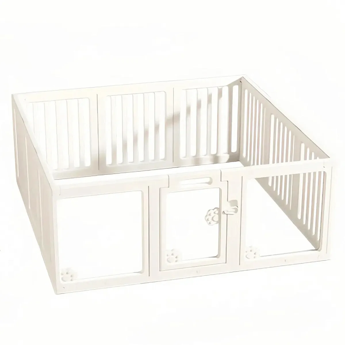 Clear Acrylic Dog Playpen Indoor Puppy Fence Cat Small Pet Room Play Place