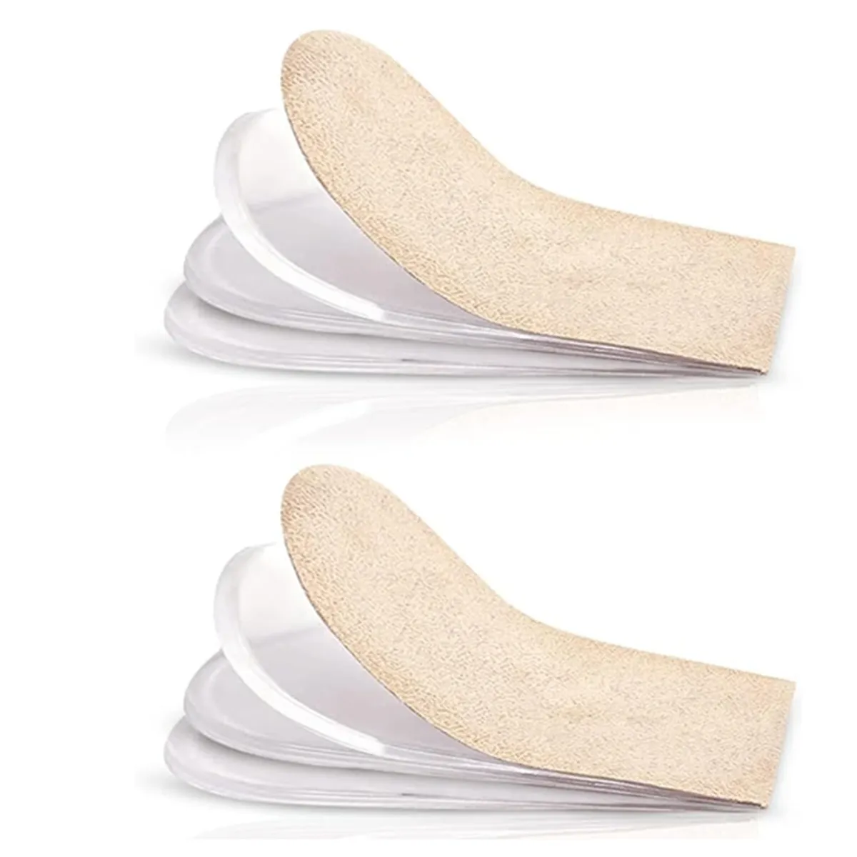 Adjustable Height Increase Insoles for Achilles Tendonitis