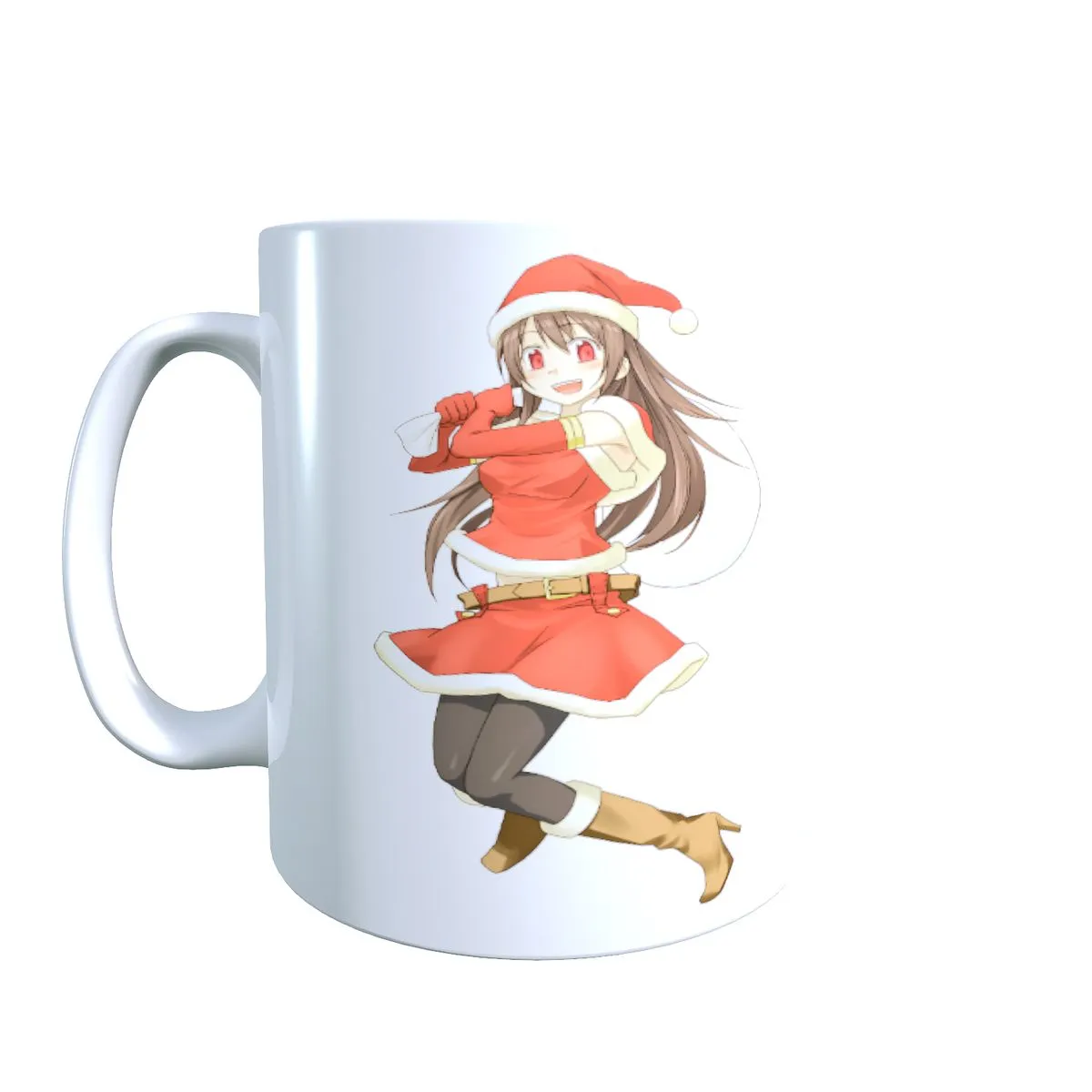 Santa Waifu - Anime Waifu Christmas Coffee Mug