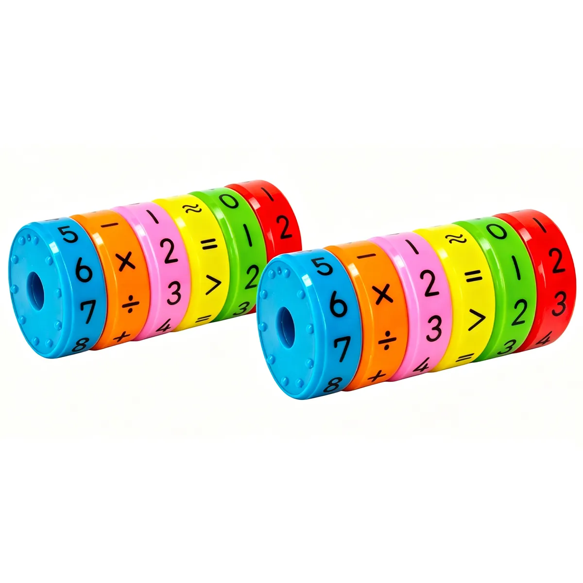 Magnetic Arithmetic Cylinder, Educational Math Game for Kids