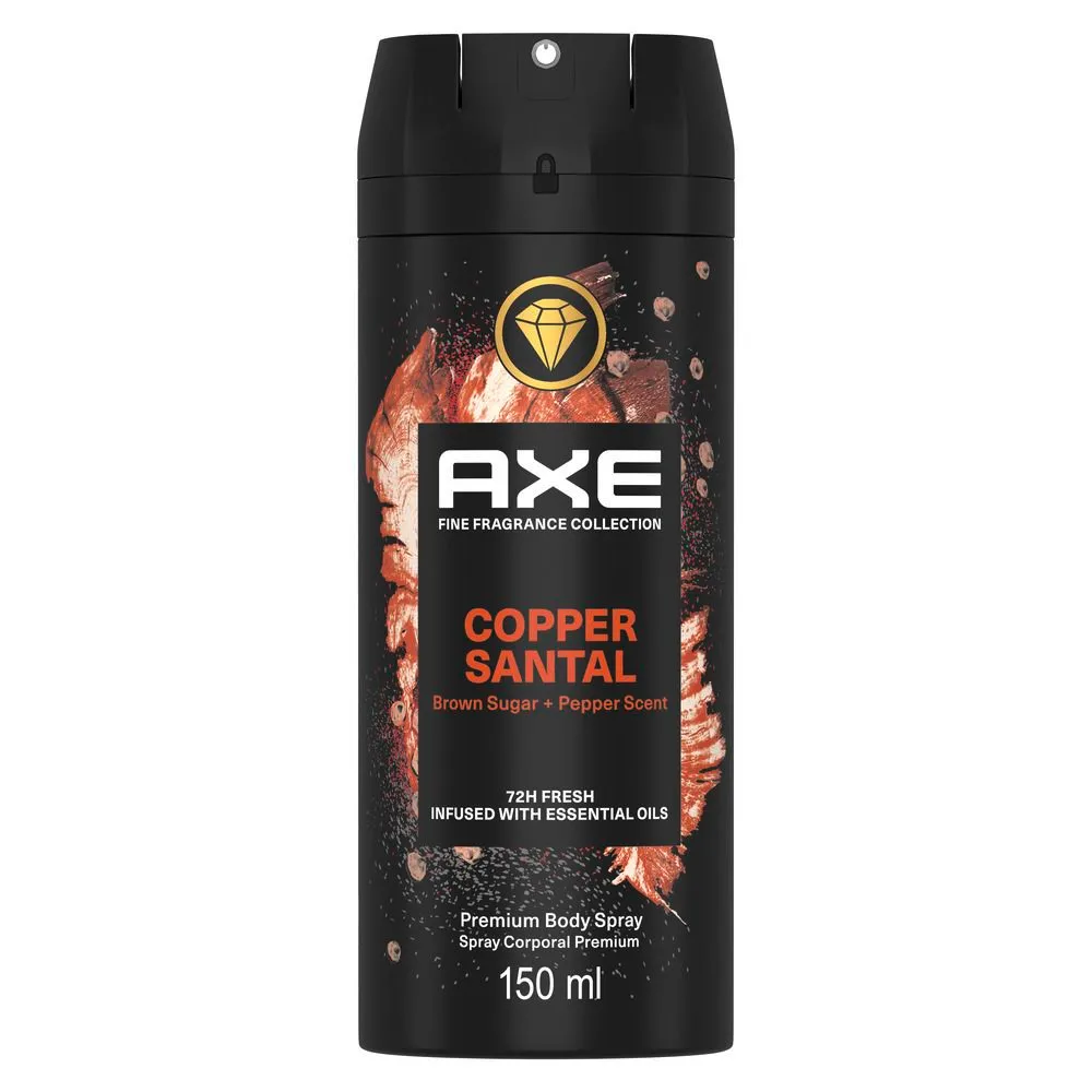 AXE Copper Santal Premium Deodorant Body Spray 150ml