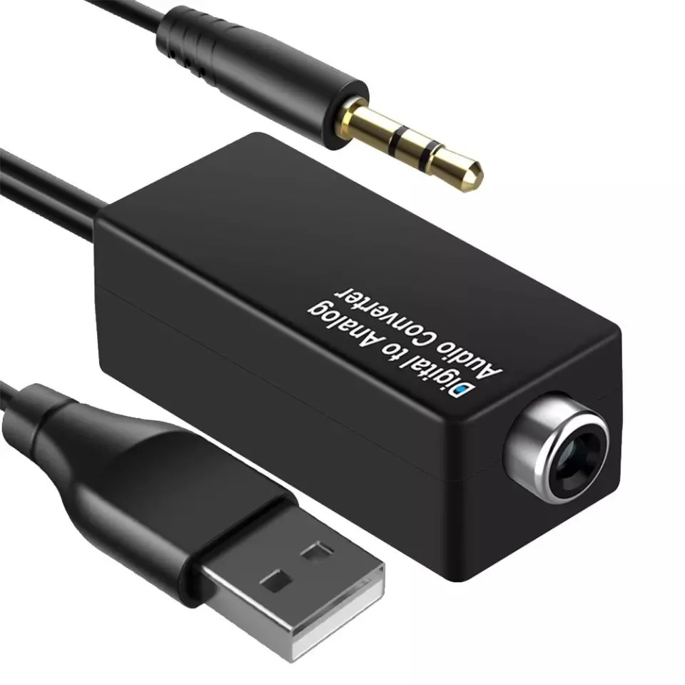 D15 Digital to Analog Audio Converter Coaxial DAC Audio Decoder