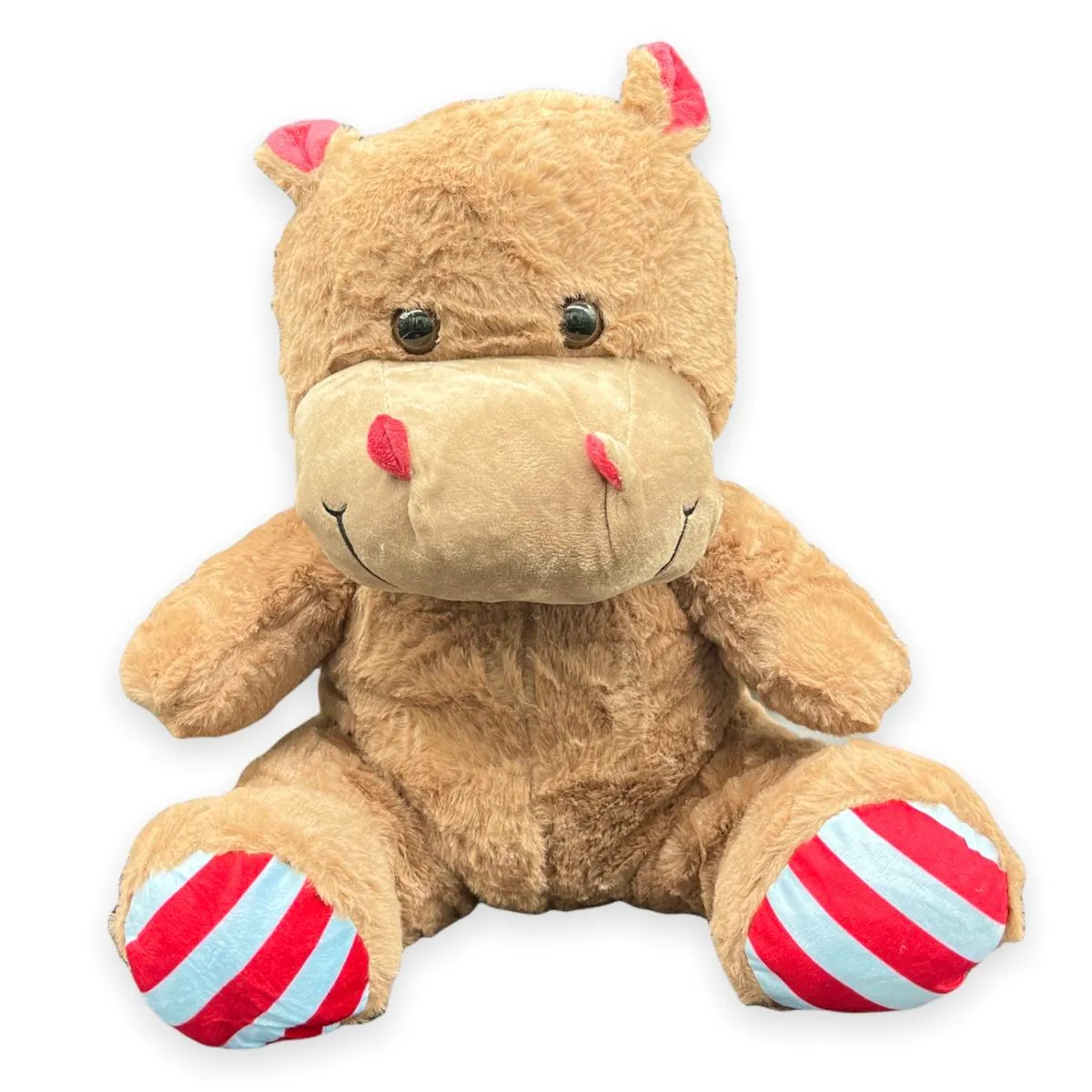 Toys and Beyond - Henry the Hippo - Teddy Bear Plush Toy - Brown