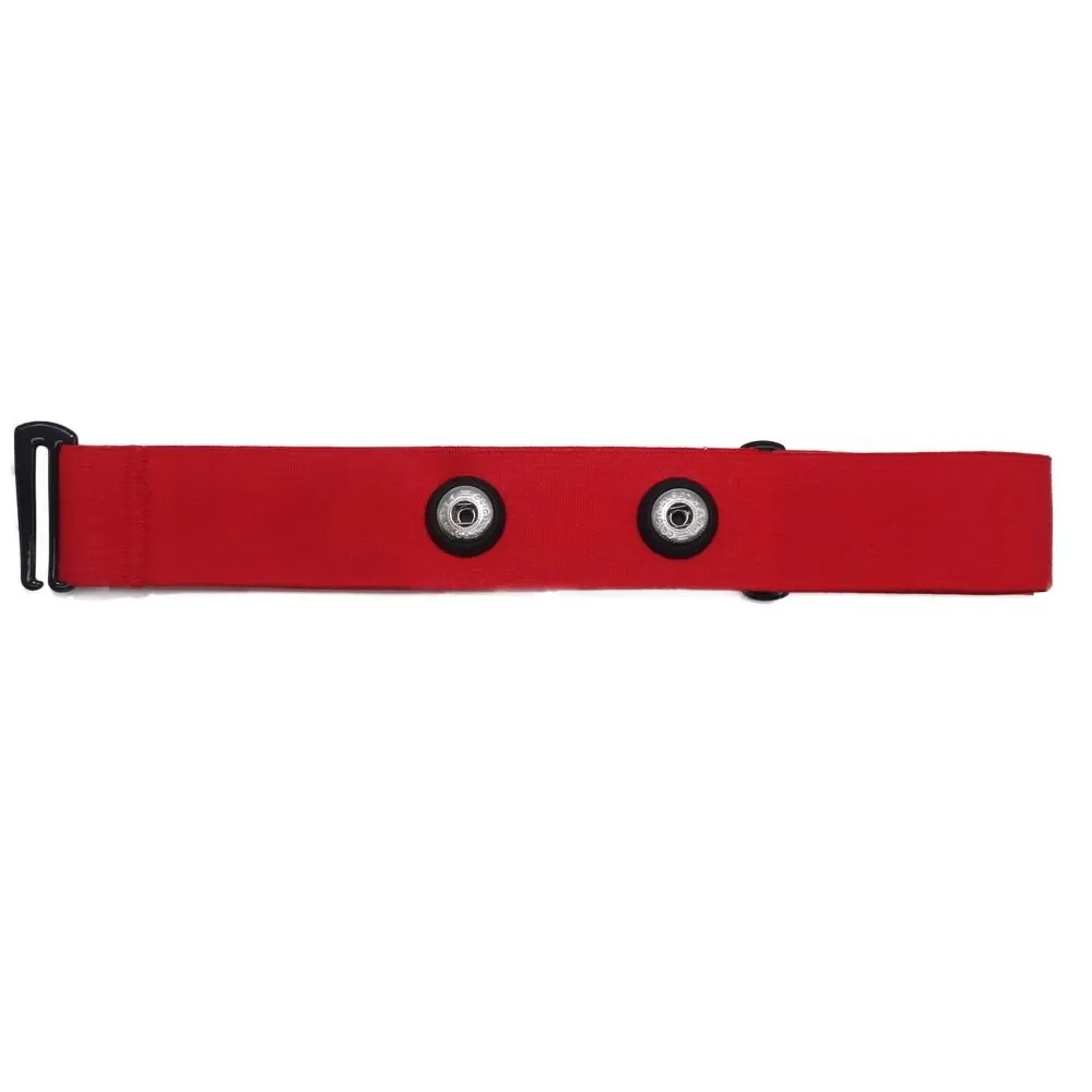 Heart Rate Adjustable Replacement Chest Strap - Red
