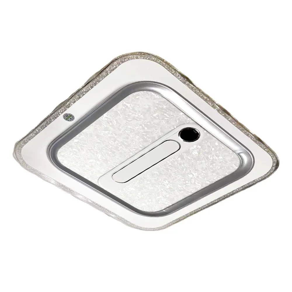 Bladeless Ceiling Fan Light, Bedroom Light, Silent Concealed Fan Light