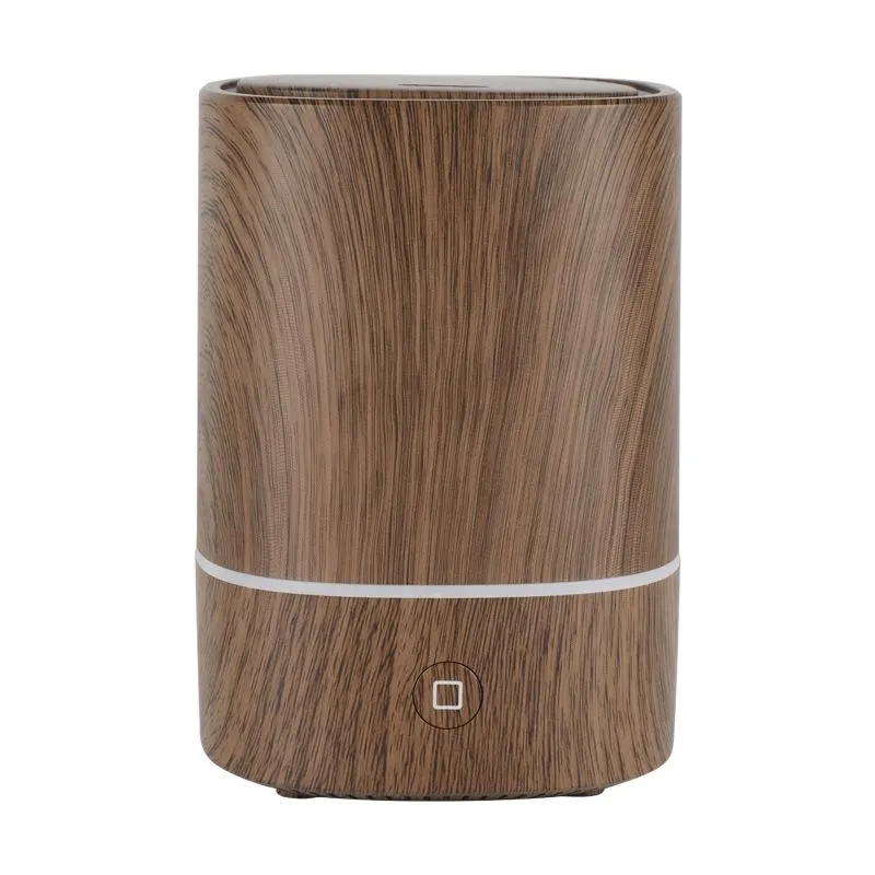 Ultrasonic Aroma Diffuser with LED Light & Humidifier - Coffee-colored