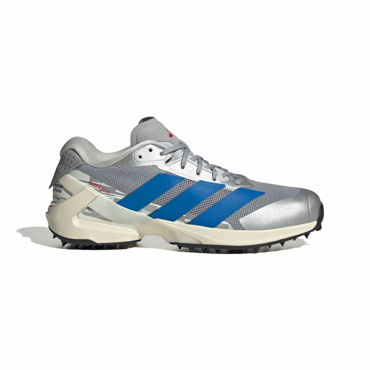 adidas Unisex Adizero Lux 3 Field Hockey Shoes - Silver Metallic/Royal