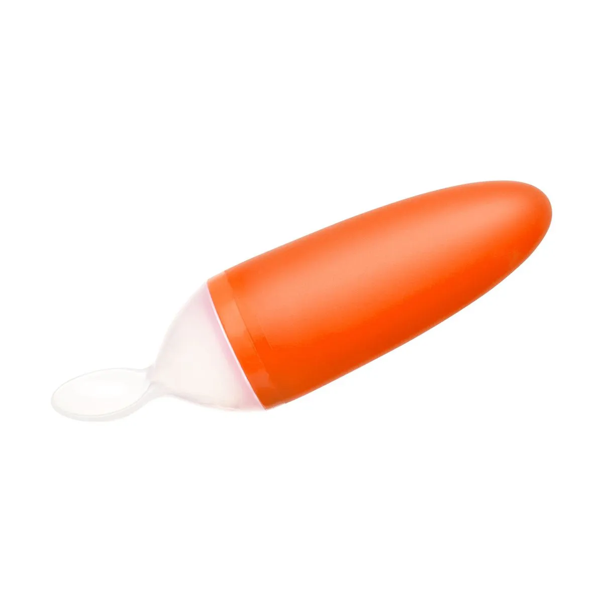 BOON - Baby Food Squirt Dispensing Spoon - Orange