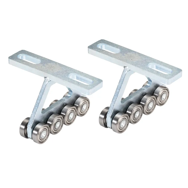 2Pcs Hoist Trolley For Pa200-1000 Hoist 8 Wheels Trolley Assembly