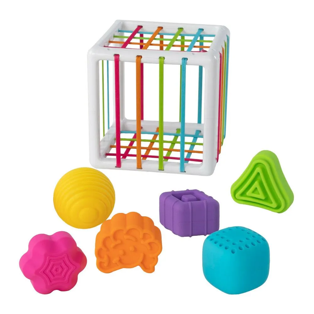 Fat Brain - Shape-sorting Sensory Toy - Inny Bin