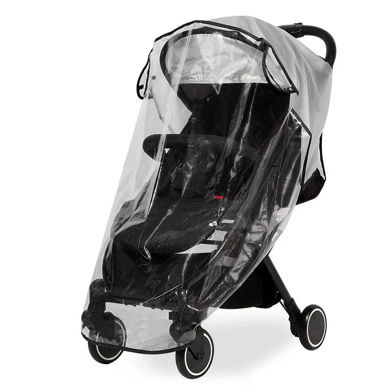 Baby Universal Travel Weather Breathable Clear Stroller Rain Cover