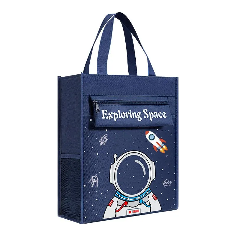 Bojue8004-1 Multifunctional Student Tote Bag for Books and Stationery