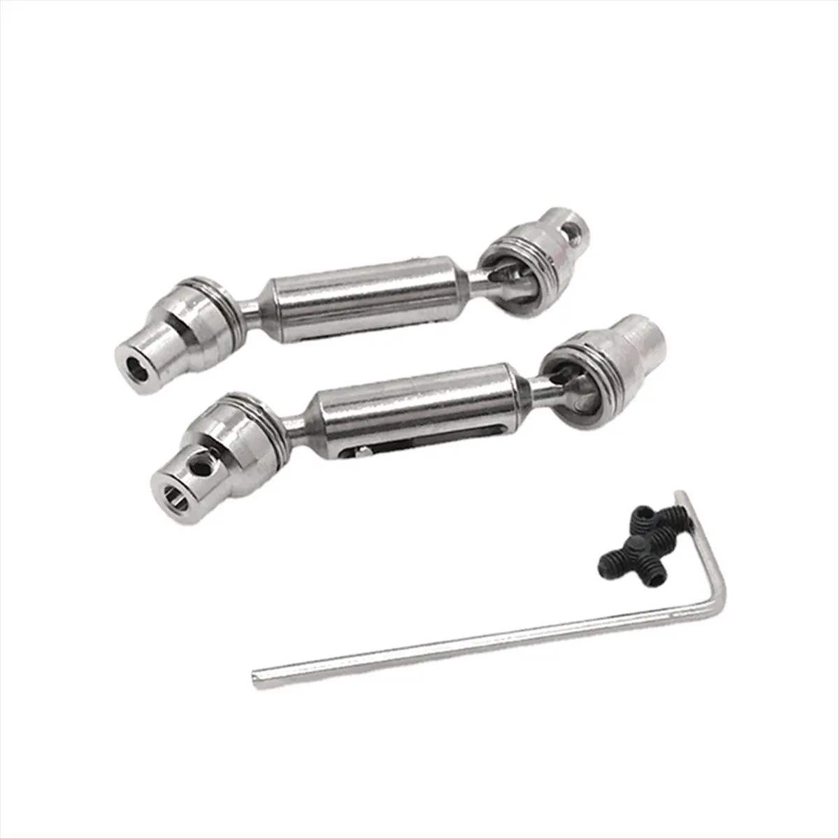 For WPL 1/10 C74 1/16 RC Car Parts & Accessories Metal Upgrade Front & Rear