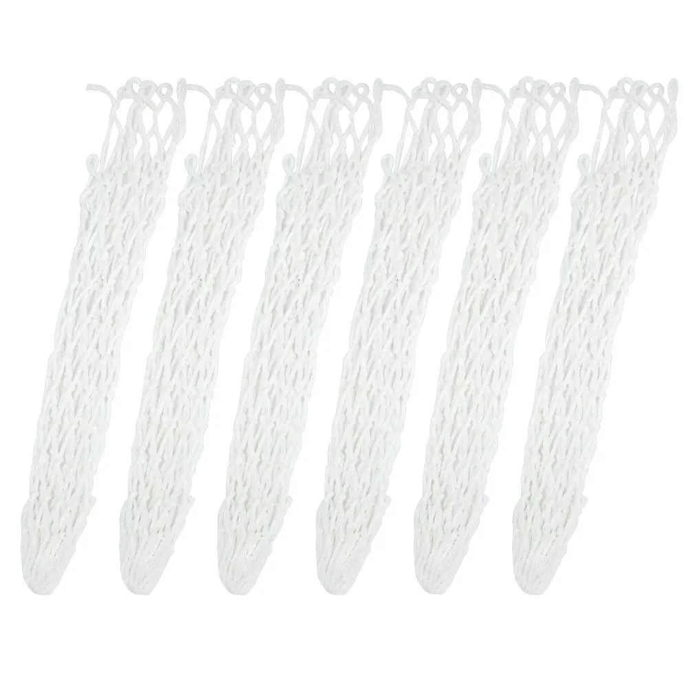 6 Pieces Billiards Net Pocket White Bag Daily Use