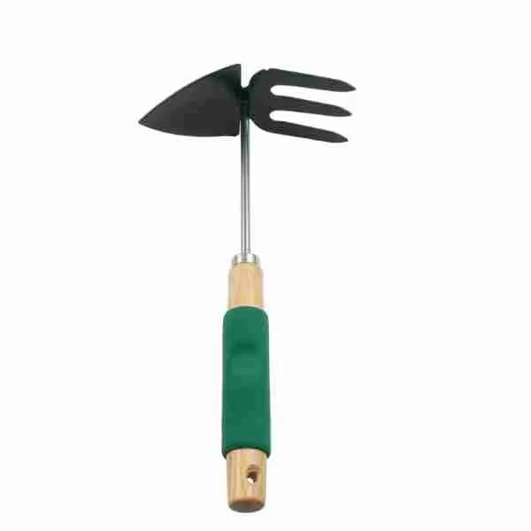 Two in One Garden Hoe - Cultivator & Weeder Hand Tool with Soft Grip