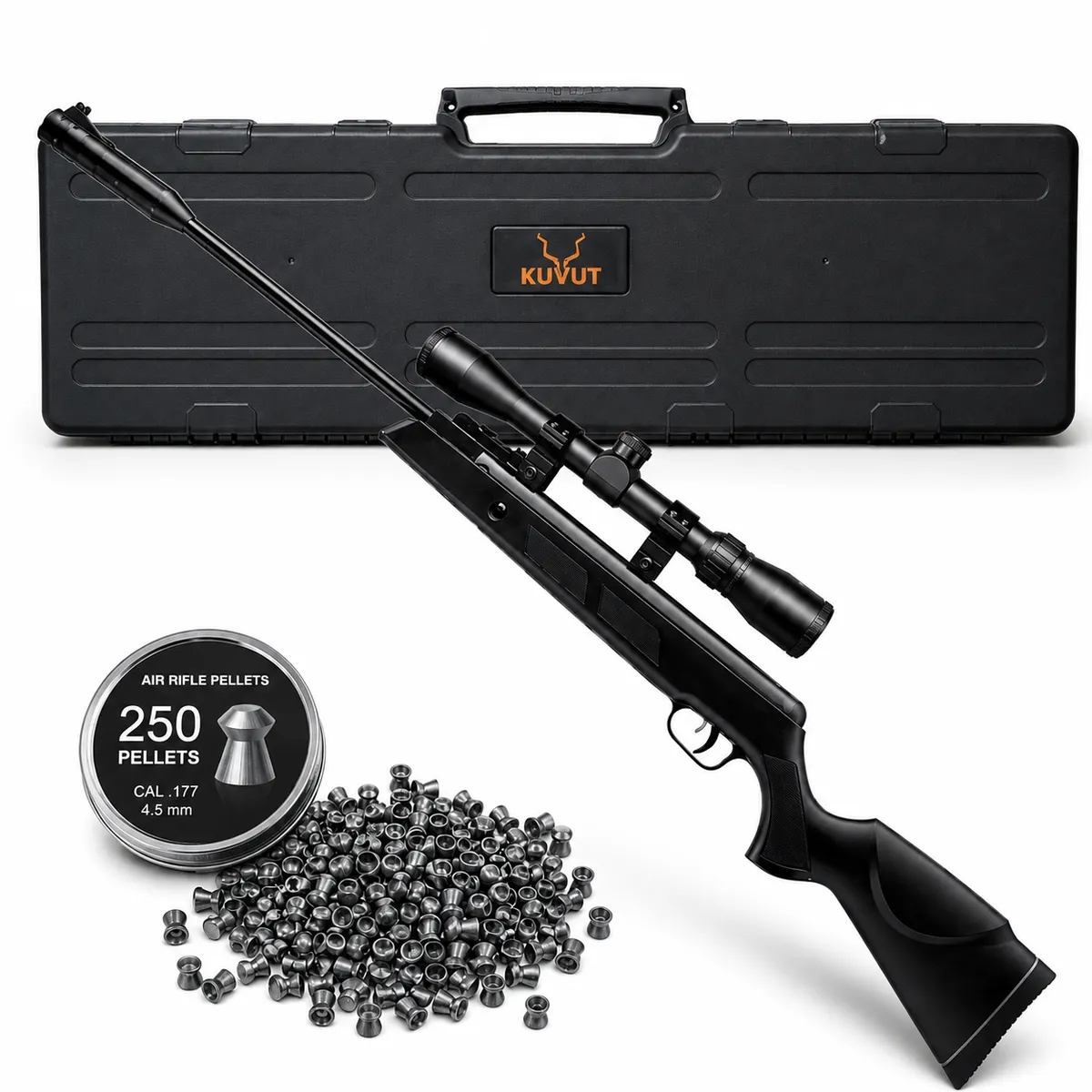 Artemis GR1000S Gas Ram Air Rifle 5.5 - Smooth Power & Precision - Deluxe Kit