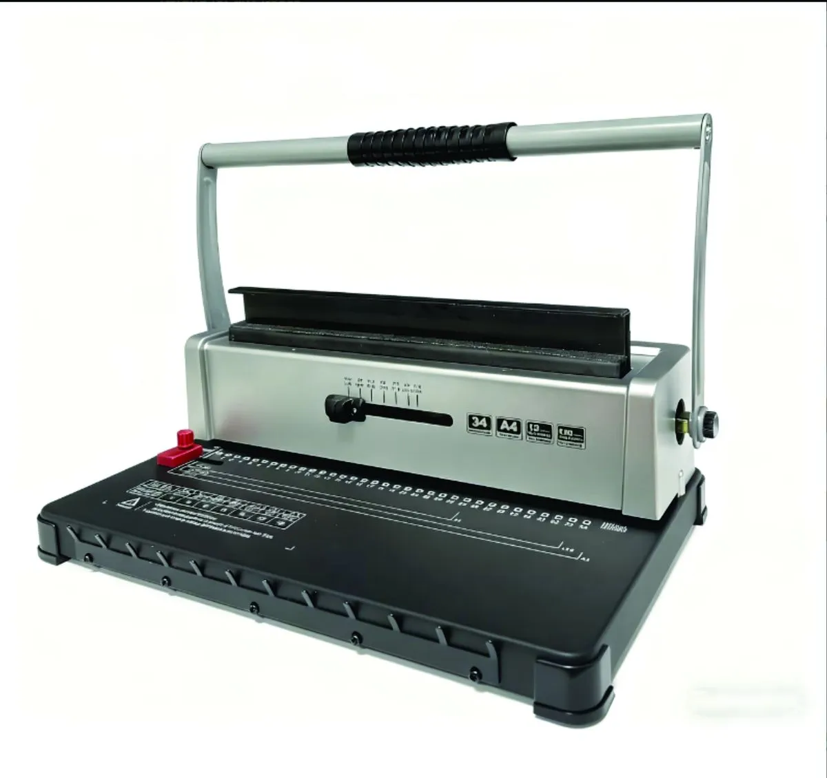 Wire Binding Machine, 34-hole design, suitable for A4/A5 size